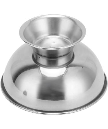Semme Stainless Steel Shaving Foam Bowl - Durable & Perfect for Exceptional Shaving Experience | International Shipping Available - Buy Online on GoSupps.com