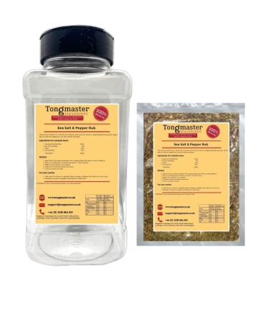 Sea Salt & Pepper - Rub - 600g - Shaker Jar