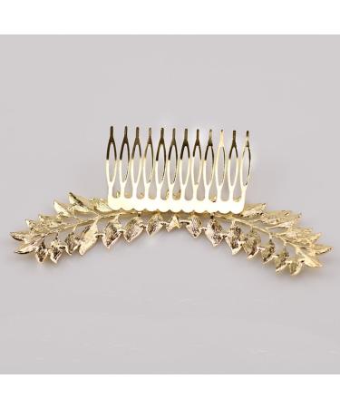 FRCOLOR Tiara Accessories foliage shaped hair comb retro hair comb alloy hair comb women hair comb vintage hair comb hair accessories Comb Hair Toppers - Buy Online on GoSupps.com