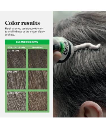 Just For Men Shampoo-In Hair Color - Medium Brown | International Shipping Available - Buy Online on GoSupps.com