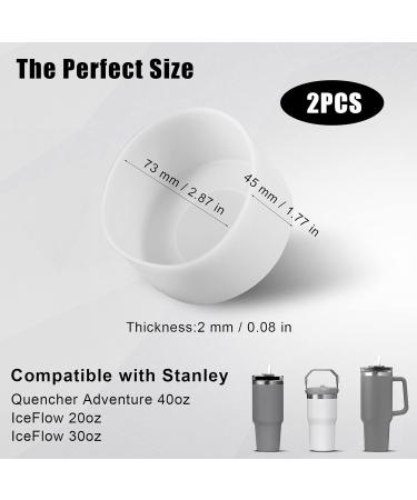 Buy Silicone Protective Shells for Stanley Quencher & Iceflow 40oz 20oz 30oz - BPA-Free Durable Boots - Buy Online on GoSupps.com