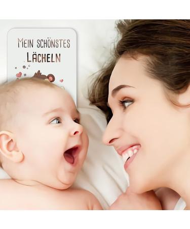 Marveligts Milestone Cards Set - 48 Baby Milestone Cards for Birth & Baptism Gifts | Perfect for Boys & Girls | Newborn Gift Box - Buy Online on GoSupps.com