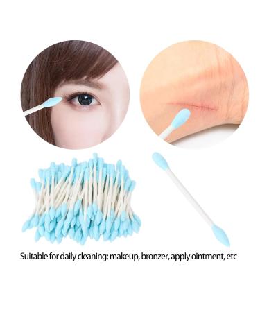 100 Cotton Swabs - Double Lace Makeup Swabs for Precise Cleaning | Disposable Ear & Cosmetic Care | International Shipping - Buy Online on GoSupps.com