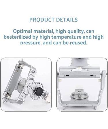 Buy Scozia Dental Articulator - Universal Adjustable Mechanical Articulator for Technicians | Full Size Model - Silver Finish - International Shipping Available - Buy Online on GoSupps.com