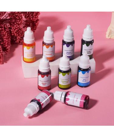 Novobey 12 Colors Liquid Lip Gloss Pigment Set - DIY Cosmetic Dye for Making Lip Gloss - Pure Plant Pigment for Lip Gloss Base - Buy Online on GoSupps.com