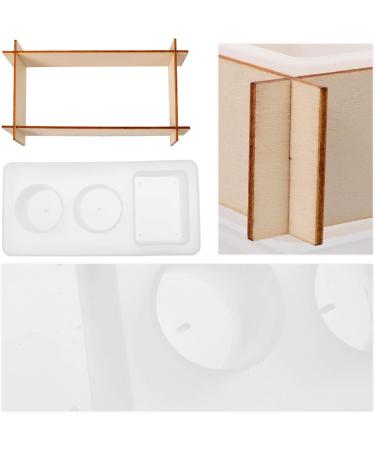 3 Set Silicone Toothbrush Holder DIY Molds - Resin Cup & Container Shapes for Creative Crafting - Buy Online on GoSupps.com