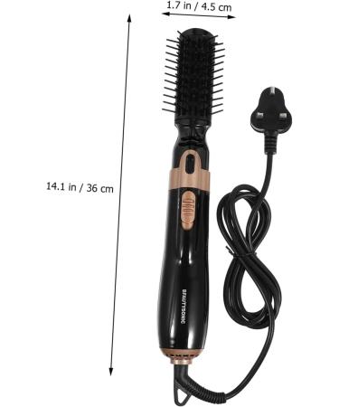 Baluue 1 Set Curling Iron Hairdressing Tool Portable Heating Curler Personal Hair Curler Curlers Abs Black - Buy Online on GoSupps.com