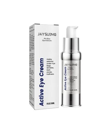 Under Eye Cream for Puffiness & Bags Active Eye Serum for Dark Circles and puffiness Under Eye Caffeine Eye Serum Reduce Wrinkles (30ml)