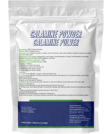 Myoc Calamine Powder 200g Cosmetic Grade Pink Clay for Face Packs DIY Skin Care Masks Lotions and Personal Care - Buy Online on GoSupps.com