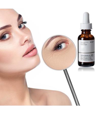 SEGMINISMART Caffeine Solution 5% + EGCG Caffeine Eye Serum Under Eye Cream for Reduce Circles and Puffy Eyes 30ml Caffeine Eye Cream for Anti Aging Wrinkle Eye Bags Removal Fade Fine Lines - Buy Online on GoSupps.com