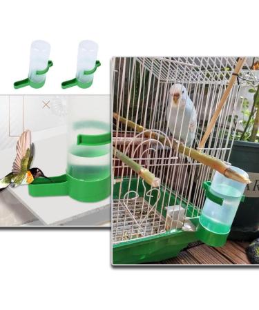 Bird Water Dispenser 4 Pcs Hanging Bird Water Bottles Automatic Bird Water Dispensers for Middle and Small Parrot Budgie Lovebirds Cockatiel Drinking Water - Buy Online on GoSupps.com