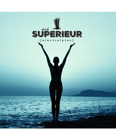 Superieur Electrolyte Powder Packets - Vegan Hydration Powder with Sea Minerals - Keto Friendly, Non-GMO, Zero Sugar Supplement - Raspberry Flavor (14 Packets) - Buy Online on GoSupps.com