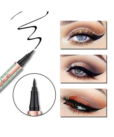4D Silk Fiber Eyelash Mascara & Liquid Eyeliner Set - Waterproof, Smudge-Proof, Long-Lasting Cosmetics for Dramatic Extension, Thickening, and Lengthening - Achieve Natural Voluminous Look - Buy Online on GoSupps.com