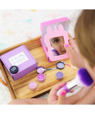 Prim and Pure Mineral Gift Set with Unicorn Mirror | Kids Eyeshadow & Mineral Blush Makeup Kit | Organic & Natural | Made in USA - Buy Online on GoSupps.com