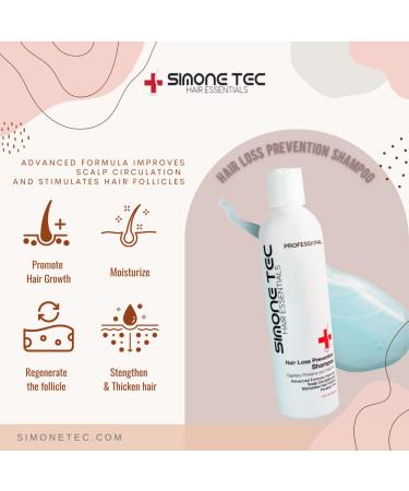 Best Hair Loss Prevention Shampoo - Advanced Formula with Capillary Proteins & Vitamins - 8fl oz (236ml) - Boost Scalp Circulation & Stimulate Hair Follicles - Shop Internationally - Buy Online on GoSupps.com