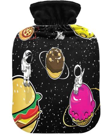 Naanle Space Food Heat Bottle - 2L Transparent Hot Water Bottle for Bed Hand & Foot Pain Relief | Warmth & Cold Therapy - Buy Online on GoSupps.com