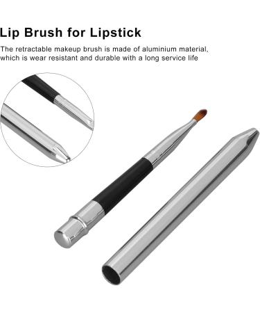 Retractable Makeup Brush Ergonomic Design Lip Brush for Beauty Salon for Home - Buy Online on GoSupps.com