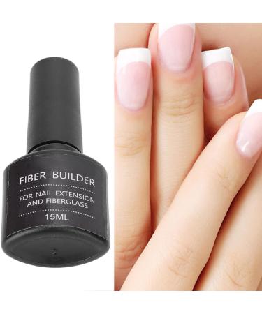 15ml Nail Extension Fiberglass Kit Extension Gel and Fiberglass Sheet Nail Glass Fiber Gel DIY Art Accessories for Women - Buy Online on GoSupps.com