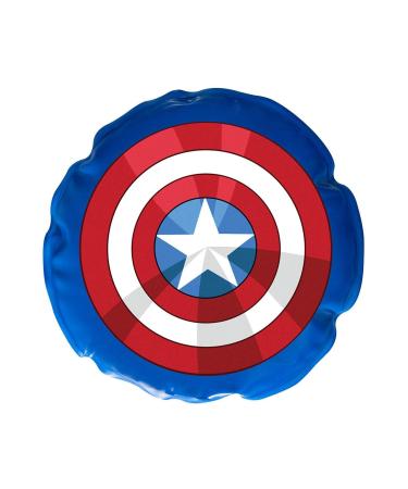Chattanooga Reusable Round Gel Cold Ice Pack - Captain America - Featuring Marvel for Kids & Children - Designs for Injuries - Cold Therapy