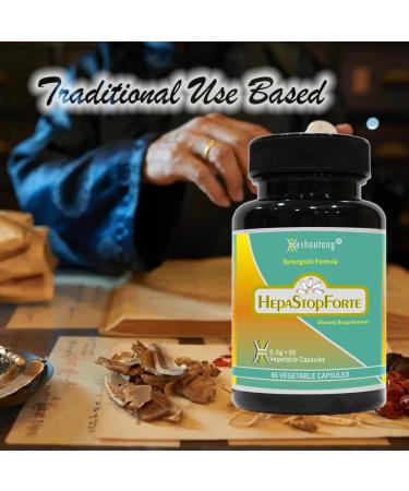 Heshoutang HepaStopForte|Market Proven Herbal Liver System Cleanser|60 Veg Capsules - Buy Online on GoSupps.com