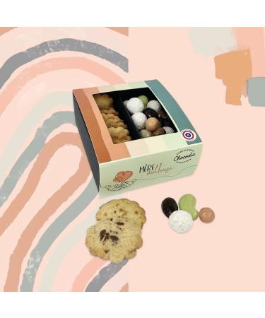 chocodic Chocolate Mother's Day Mum - Box of 2 Sophia PM Chocolate Specialities - Mother's Day - Handmade Chocolate - Christmas Chocolate - Gift Box - 190 g