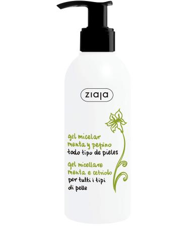 Ziaja cucumber and mint green cleansing gel Micelar