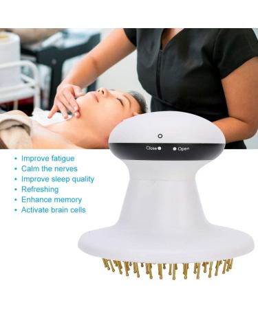 Nikou Electric Head Massager - Portable Scalp Massage Comb for Hair Loss Stress Relief & Fatigue Relief - International Shipping Available - Buy Online on GoSupps.com