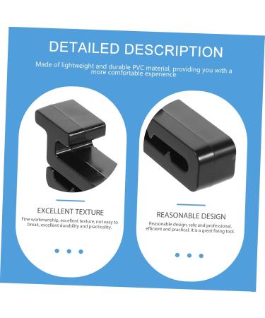 Fomiyes Helmet Mask Clips - Ski & Bicycle Helmet Accessories | Durable PVC Sports Mask Holder (4x2x1cm) - Buy Online on GoSupps.com