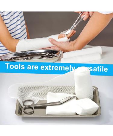Professional Stainless Steel Bandage Scissors - 2 Pack | Surgical Grade for Stoma Cutting & Medical Supplies - Buy Online on GoSupps.com