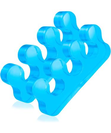 Buy Sibba Toe Separator for Nail Polish Silicone Foot Pain Relief for Overlapping/Hammer Toes Unisex (Blue) - Buy Online on GoSupps.com