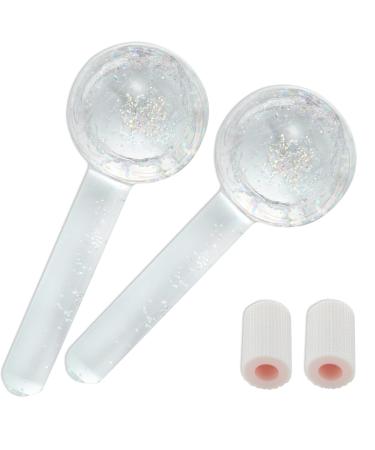 Ice Globes for Facials  Face Massage Roller  Face Tools  Facial Globes Roller  Cooling Globes Roller  Globes for Face Neck&Eyes  Daily Beauty  Tighter Skin  Anti Ageing  Reduce Puffy & Wrinkle  White