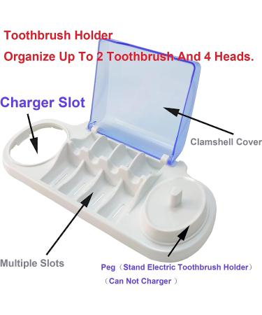 3757 Electric Toothbrush Replacement Charger Base - Inductive Charger Stand Holder for Pro Models - Blue - Buy Online on GoSupps.com