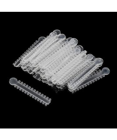 Angzhili Transparent Dental Orthodontic Ligature Ties for Braces Rubber Bands Braces O Rings for Bracket 1040 Pcs - Buy Online on GoSupps.com