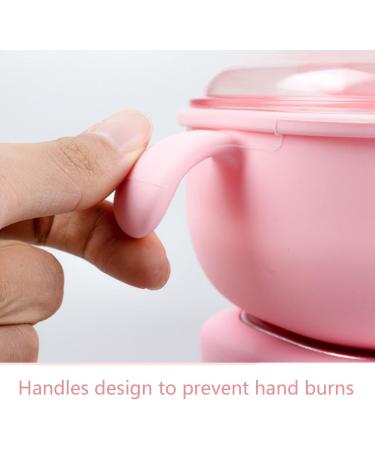 Premium Hair Removal Wax Warmer with Handle - Fast Heating 400ml Silicone Pot - Pink Depilatory Device 220-240V - Buy Online on GoSupps.com