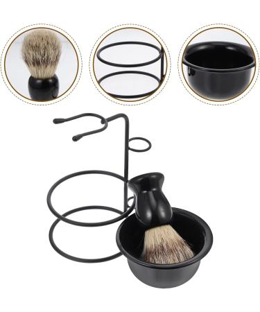 Beaupretty 4 Sets Hair Men Rack - Durable Tool Holder Kit for Christmas & Father's Day Gifts | Comfortable Beard & Soap Caddy | 11.5x8.5cm | Black - Buy Online on GoSupps.com