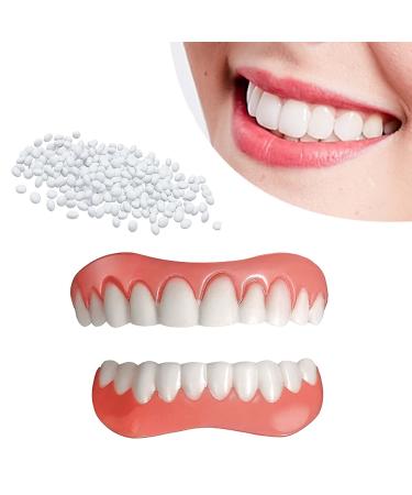 huihaochenggong Temporary dentures White Teeth Cover up Imperfect Teeth