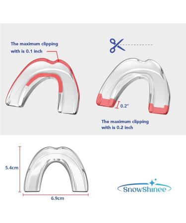 Visismile Mouth Guard for Teeth Grinding - Professional Dental Night Guard for Bruxism Relief 4 Pack with 12 Cleaning Tablets - Ideal for Nighttime Clenching 2 Sizes Available - Buy Online on GoSupps.com