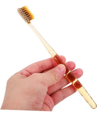 Buy Healvian 12th Ergonomic Crystal Handle Toothbrush | Extra Soft Manual Travel Toothbrush for Adults | Ultimate Oral Hygiene Solution - Buy Online on GoSupps.com