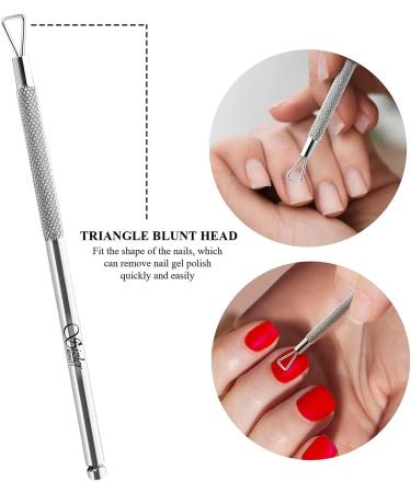 Cuticle Pusher Tool by Sizler Beauty Nail cleaner UV Gel Nail Polish Remover Tool/Scraper Professional Cuticle Pusher Set/Manicure & Pedicure Set Pack of 2  - Buy Online on GoSupps.com