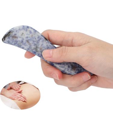 Shop Verdant Touch Blue Jade Gua Sha Board - Facial Scraping Tool for SPA & Acupuncture Therapy | International Shipping Available - Buy Online on GoSupps.com