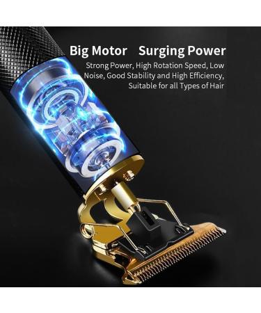 Yamloveme Trimmer Yamlo Eme Cordless Hair Clipper Professional Electric Hair Clippers Multifunction Hair Clipper for Haircuts and Shaves Clippers & Trimmers Kit Waterproof USB (Gold1.0-Normal) - Buy Online on GoSupps.com