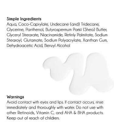 Pure Retinol Serum for Face - Fragrance Free Paraben Free Anti-Aging & Brightening 0.3% Retinol & 2% Niacinamide 0.75 oz - Buy Online on GoSupps.com