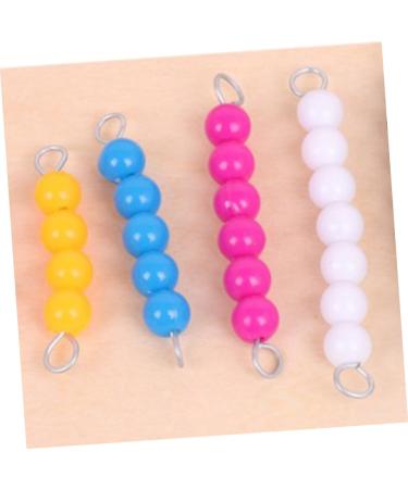 ibasenice kidcraft playset Jewelry kit Toddlers Toys Kids playset Toys for Kids Toy for Kids Bamboo Jewelery Making Beads Craft Beads Kits Colorful Acrylic Beads Beaded Suite Child medium Picture 1 - Buy Online on GoSupps.com