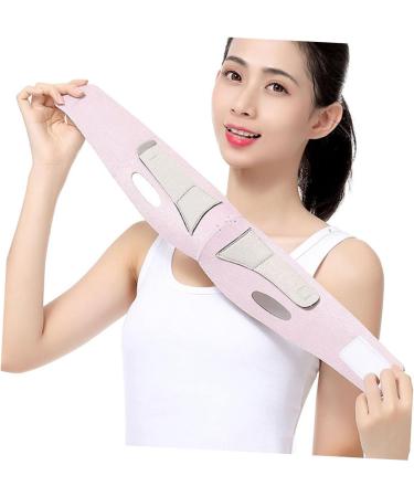 Didiseaon Hydrating Chin Reduce Slim Lifter Strap V-line Chin Band Lift up Belt Belt V Line Lifting Belt Pink Thin Noodles - Buy Online on GoSupps.com