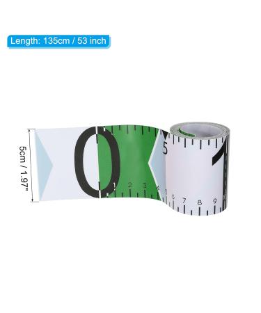 PATIKIL Self Adhesive Fish Ruler - 53 Waterproof Fishing Tape Measure Sticker for Boat Kayak & Workbench - Durable & Practical Fishing Tool - Buy Online on GoSupps.com