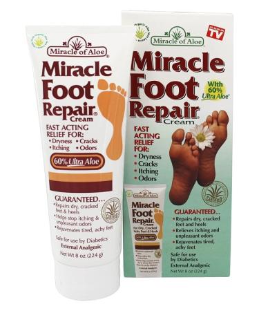 Miracle of Aloe As seen on TV Miracle Foot Repair with 60% Ultra Aloe 224 g