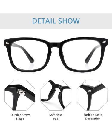 Cyxus Blue Light Filter Glasses | Anti-Blue Light Protection for Laptops Smartphones & Tablets - Stylish & Lightweight - Buy Online on GoSupps.com