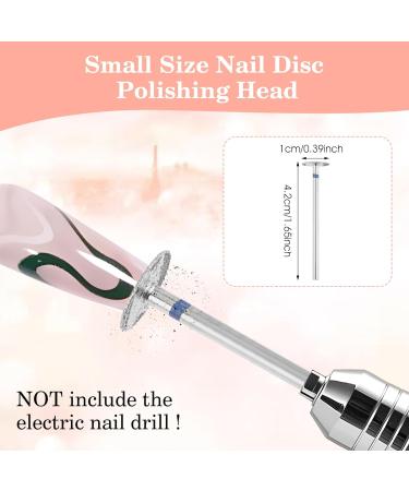 Andibro 2Pcs Sanding Disc Nail Drill Bits Electric Foot File Hard Skin Remover Discs Emery Carbide Callus Remover Pads Pedicure Sandpapers Replacement Cracked Skin Callus Removal for Manicure Pedicure - Buy Online on GoSupps.com