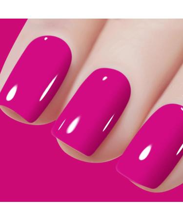 Semi Cured Gel Nail Polish Strips - 20PCS Adhesive Full Wrap Stickers in Natural Pink - Soft Glossy Finish, Nail Art Decoration for Women - Buy Online on GoSupps.com