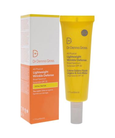 Dr. Dennis Gross Lightweight Wrinkle Defense SPF 30 Sunscreen 1.7 oz - Unisex - Buy Online on GoSupps.com